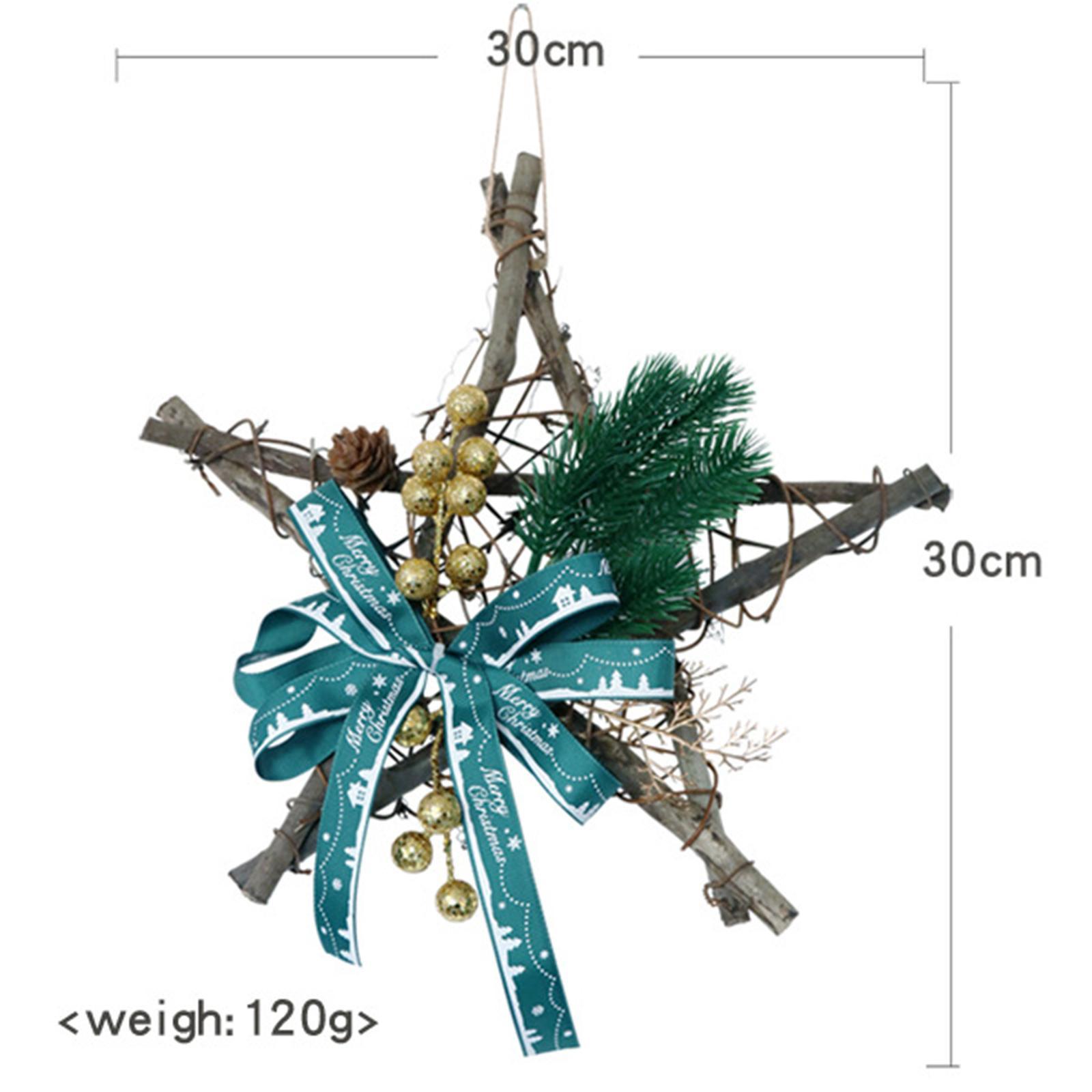 Christmas Wreath for Door Nordic Christmas Garland for Party Festival Decor