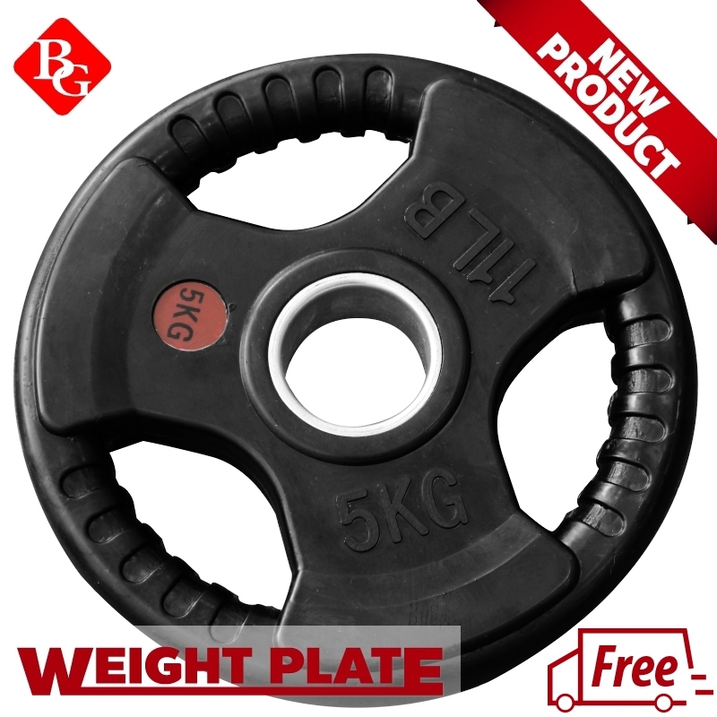 Tạ miếng cao cấp có bọc cao su non Thái Lan BG 20Kg hàng nhập khẩu chính hãng