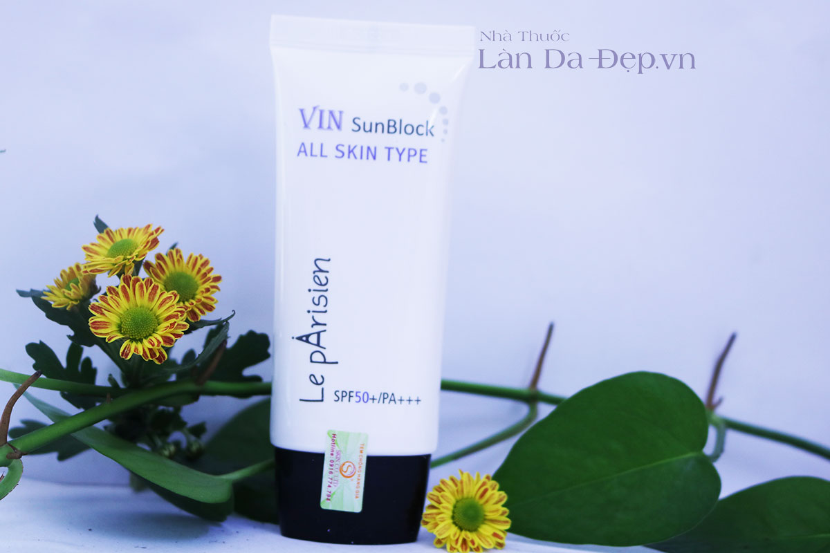 Kem chống nắng Leparisien Vin Sunblock SPF 50+ PA+++