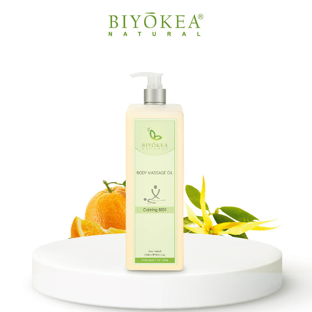 Dầu Massage Body Biyokea - Calming B001  - 1000ml