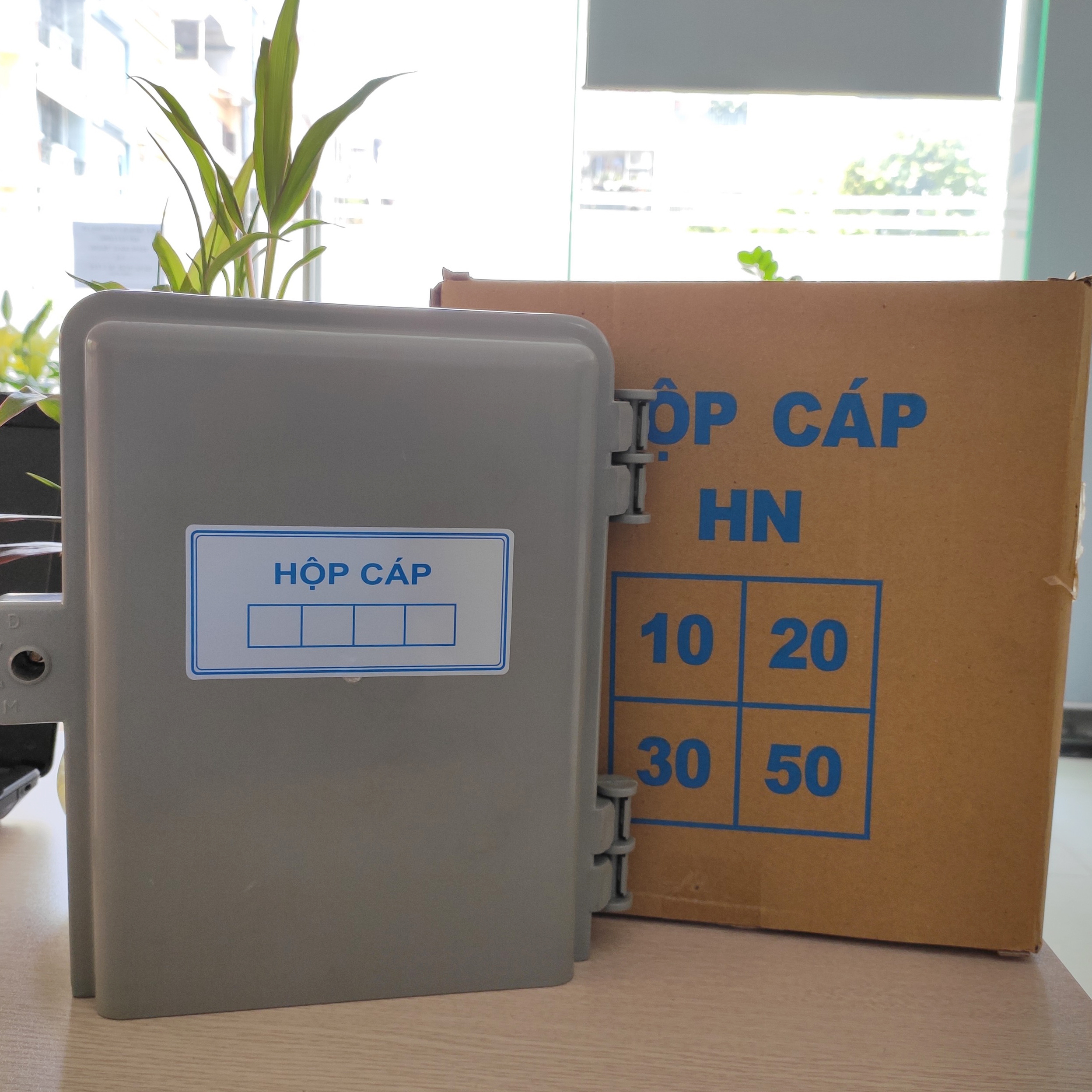 Hộp cáp điện thoại 50 đôi (có phiến)