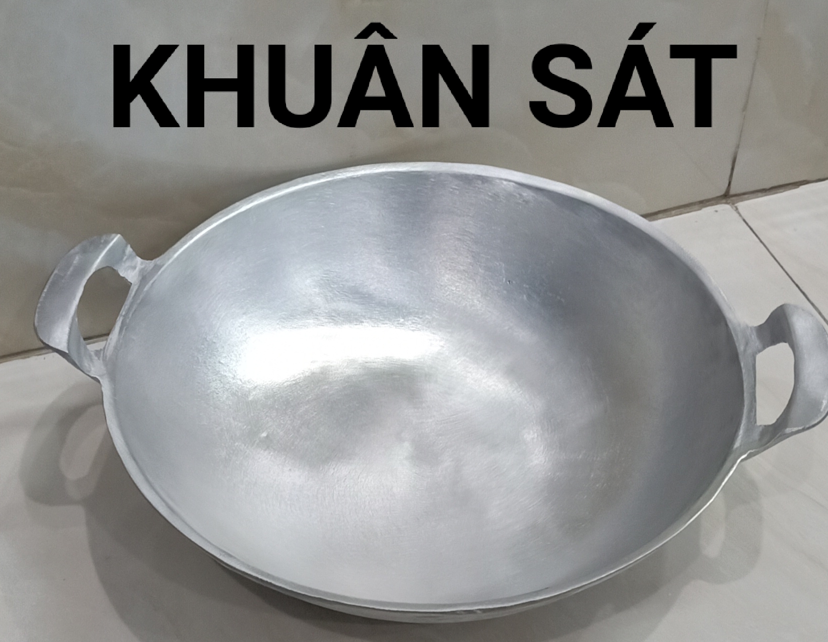 CHẢO GANG ĐÚC BẰNG KHUÂN SẮT ĐƯỜNG KÍNH MIỆNG 32, 5 CM