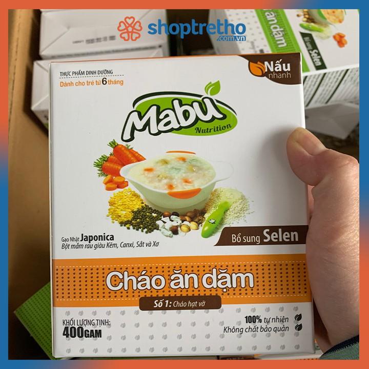 Cháo ăn dặm Mabu số 1 hạt vỡ (400g)