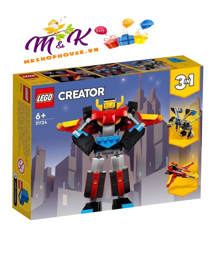 LEGO Creator 31124 Siêu Rô Bốt (159 chi tiết)