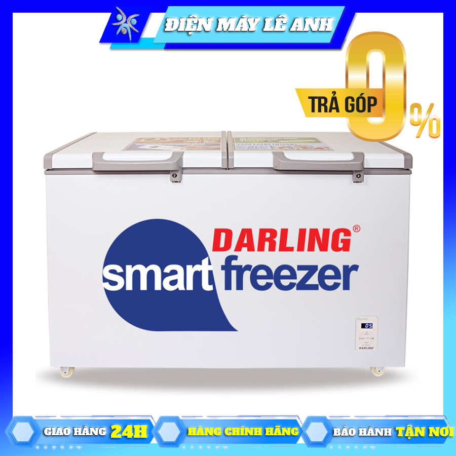 TỦ ĐÔNG DARLING INVERTER 450 LÍT DMF-4799ASI ĐỒNG (R134A) - HÀNG CHÍNH HÃNG