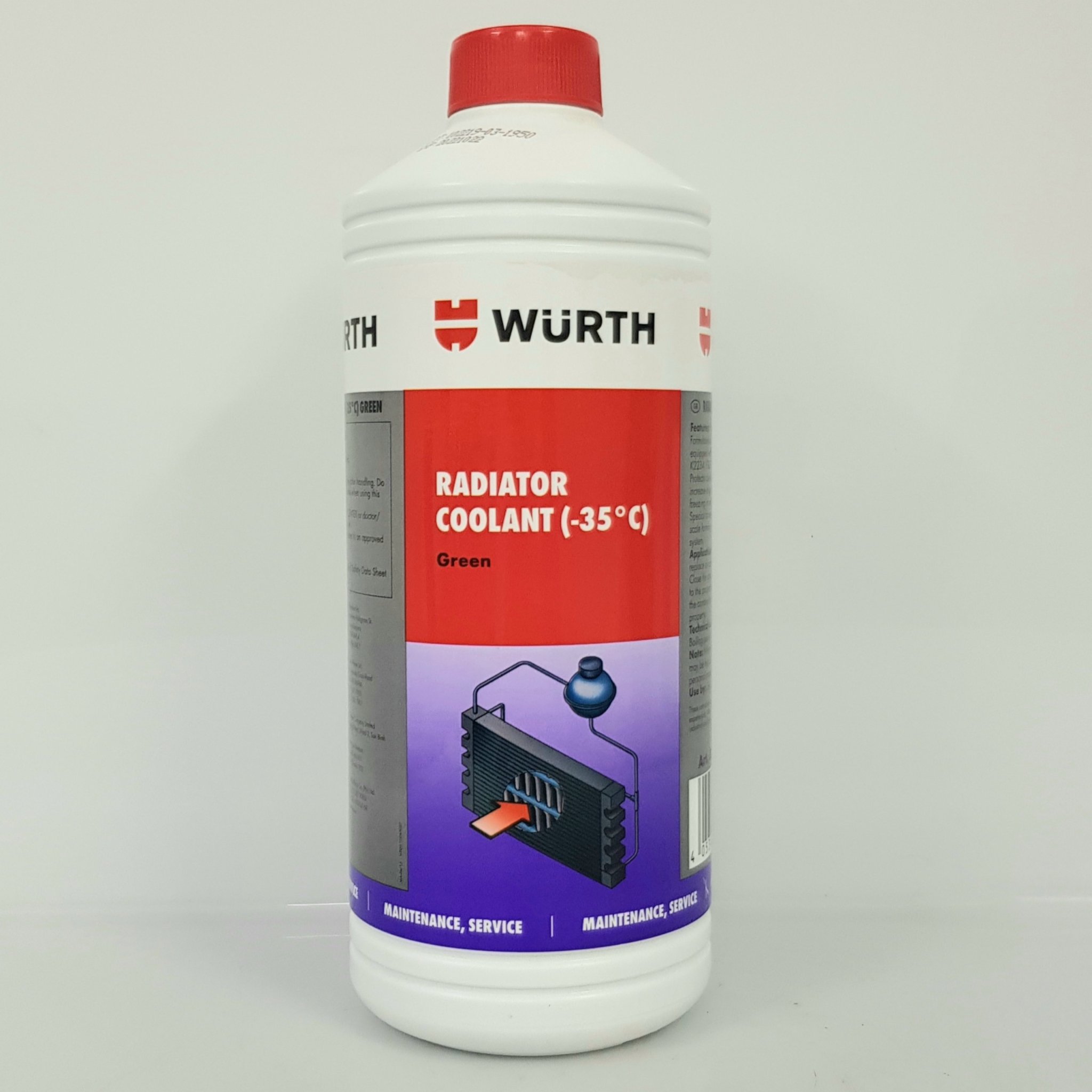 Nước làm mát động cơ - Wurth Radiator Coolant