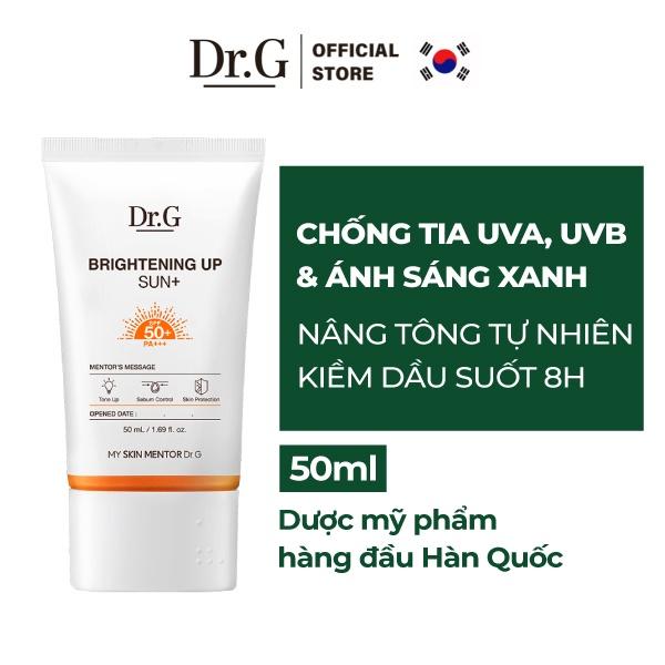 Dr.G Kem chống nắng dưỡng sáng da Brightening Up Sun+ SPF50+ PA+++ 50ml