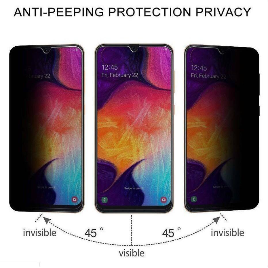 Kính cường lực chống nhìn trộm cho Samsung Galaxy A10/ A10s/ A20/ A30/ A50/ A50s/ A30s độ cứng 9H bảo vệ màn hình