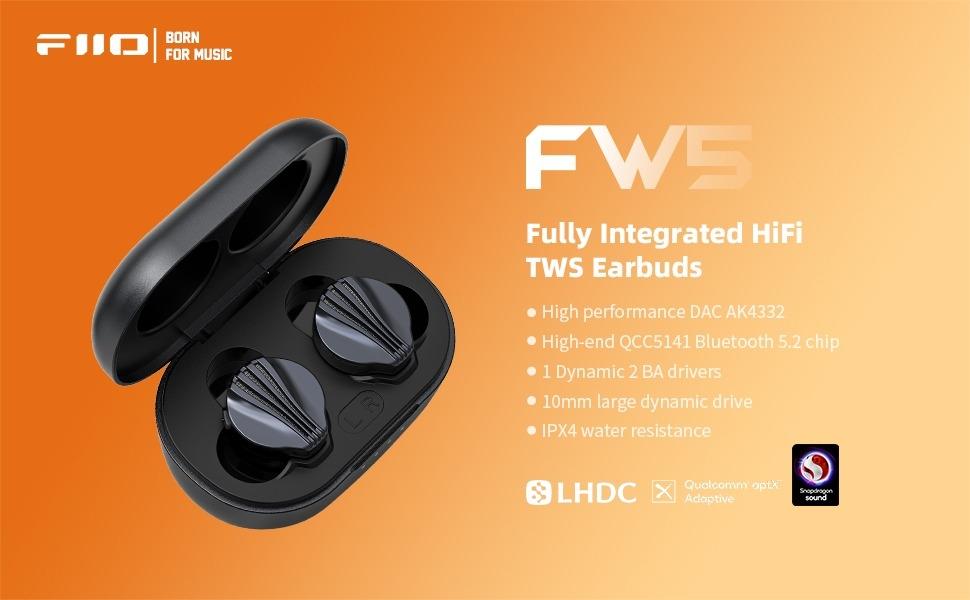 Tai Nghe Truewireless Fiio FW5