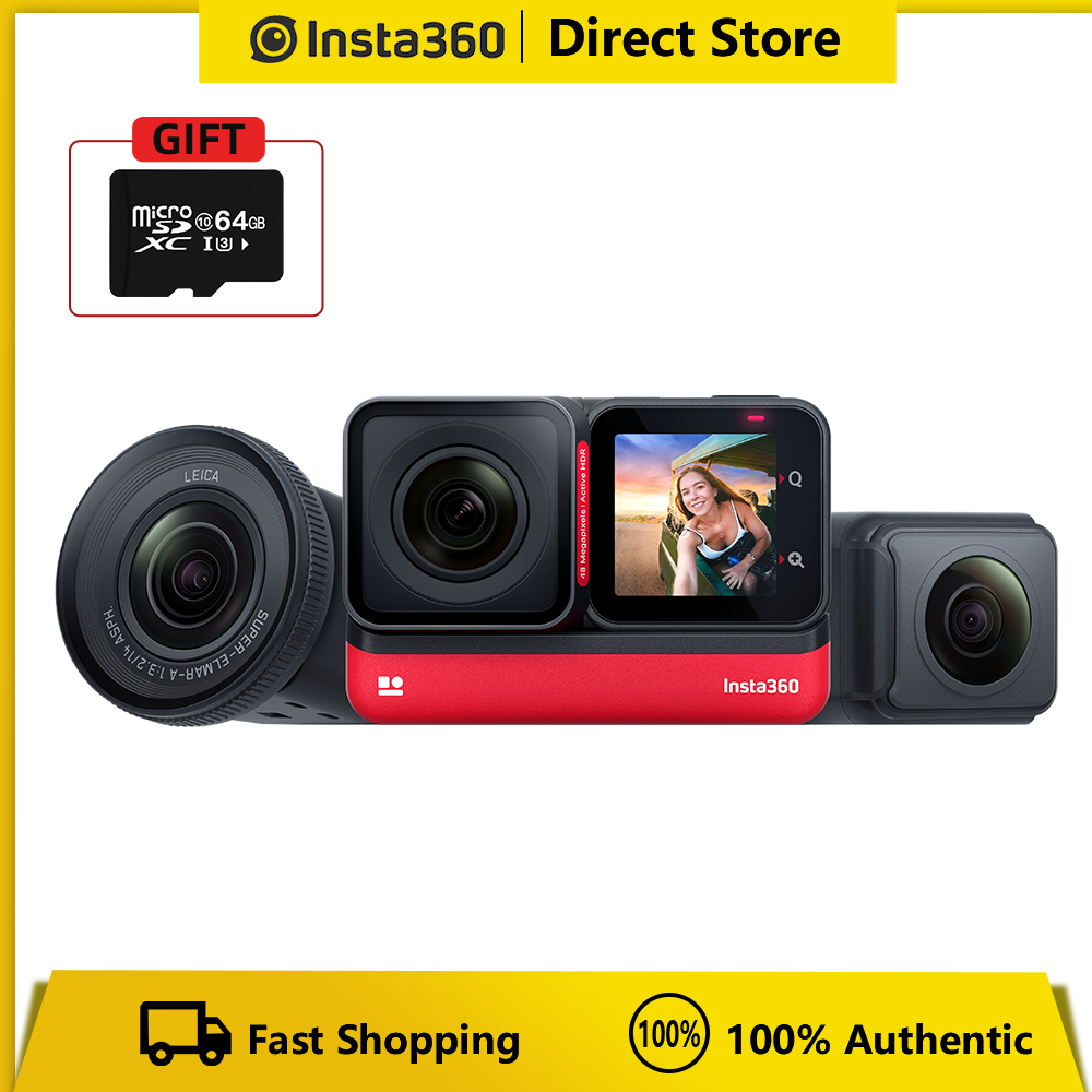 Camera hành động Insta360 ONE RS – Camera thể thao 4K 60fps chống nước