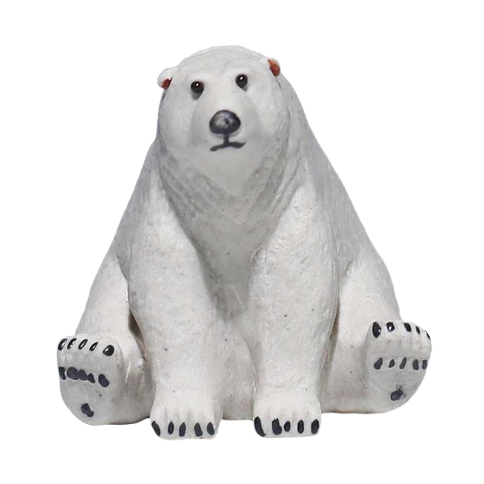 Miniature Animal Figurine Small Animal Statue for Living Room Bookcase Decor