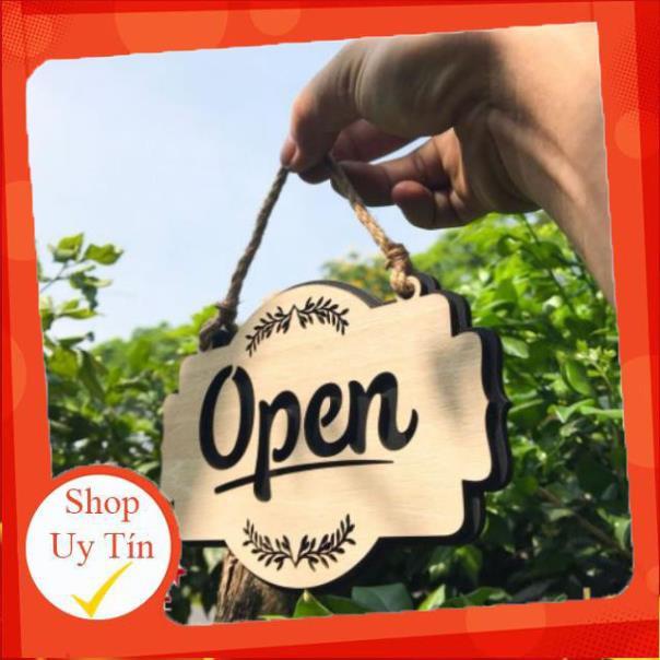 Bảng Gỗ Decor - Mẫu Open - Close - Bảng Gỗ Woody