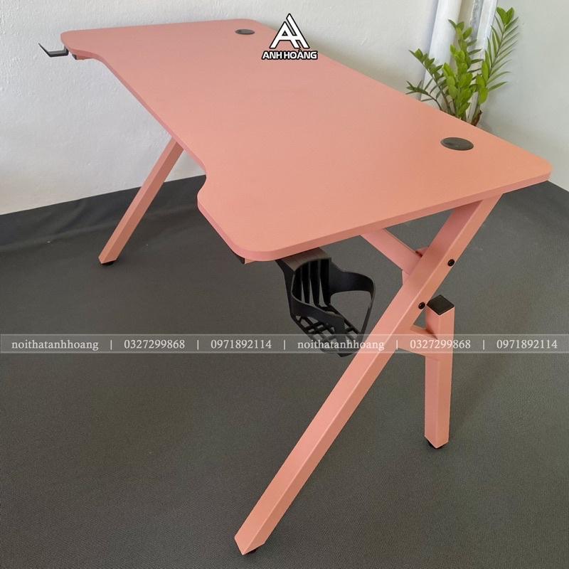 Bàn Gaming FDW màu hường mới, bảo hành 24 tháng