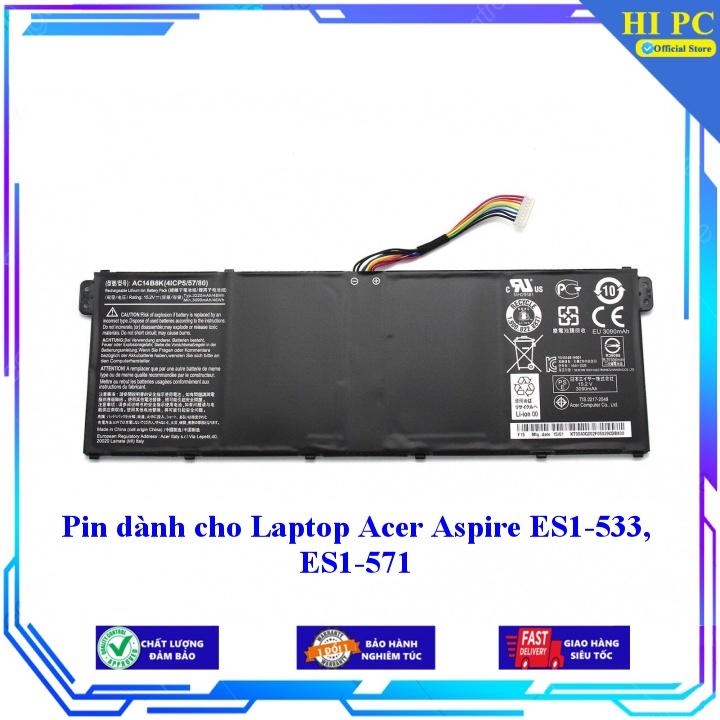 Pin dành cho Laptop Acer Aspire ES1-533 ES1-571 - Hàng Nhập Khẩu