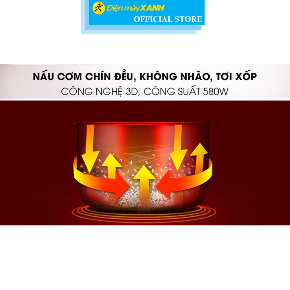 Nồi cơm điện tử Cuckoo 1 lít CR- 0631F - Hàng Chính Hãng