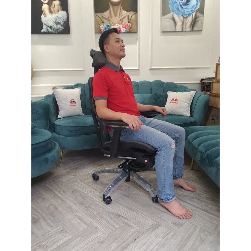 Ghế Làm Việc Công Thái Học - Ergonomics Ngả Lưng Thư Giãn AMA-CM-B187A-1