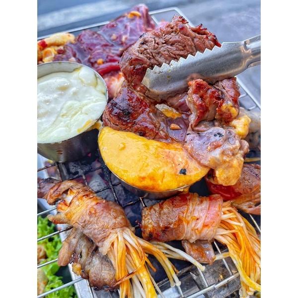 Sốt trứng muối phô mai sẵn gia vị chế biến hải sản chấm thịt bò - 400g