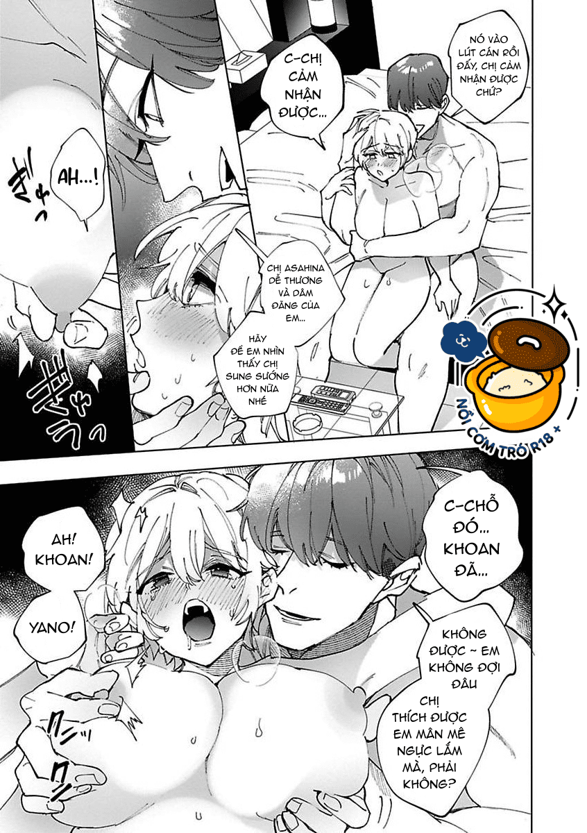 hậu bối yandere muốn cứu vớt ''nô lệ của tư bản'' chapter 4.2 9