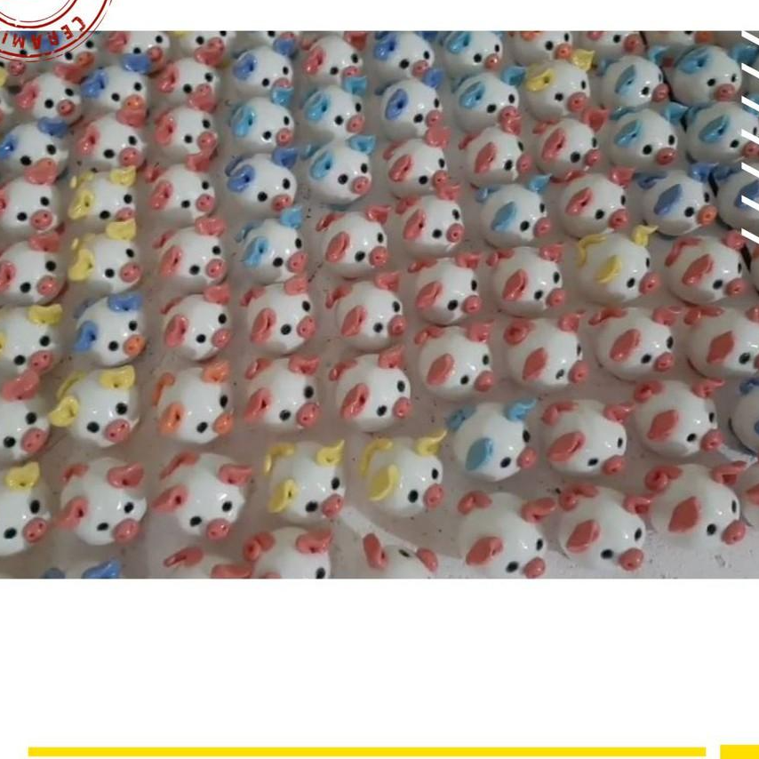 Con giống gốm sứ siêu cute- sản phẩm trưng bày , trang trí, quà tặng đáng yêu - sản phẩm làm tay hoàn toàn
