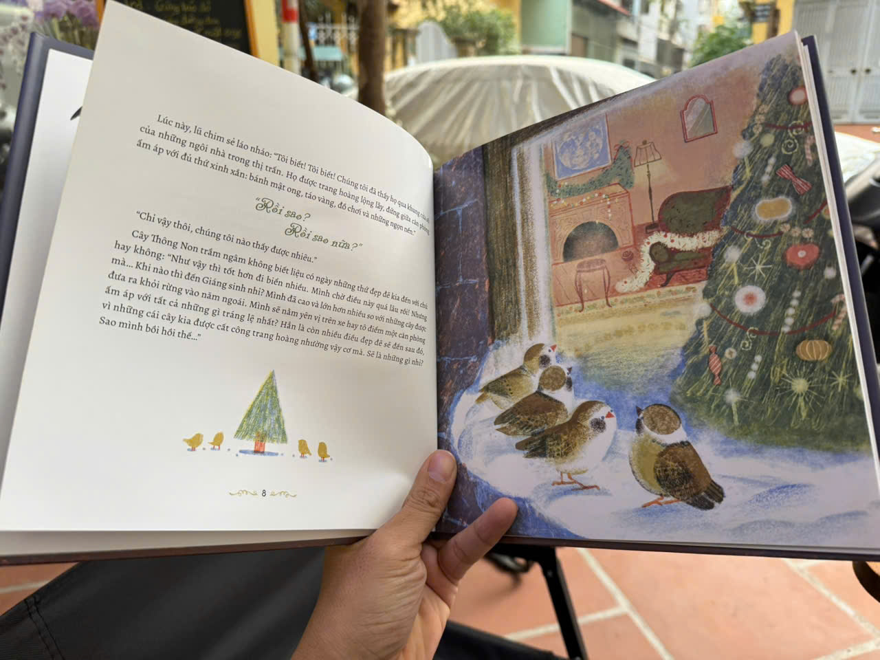 (Bìa cứng) CHUYỆN CÂY THÔNG NON – Hans Christian Andersen – Lư Giang dịch – Crabit Kidbooks – NXB Hà Nội