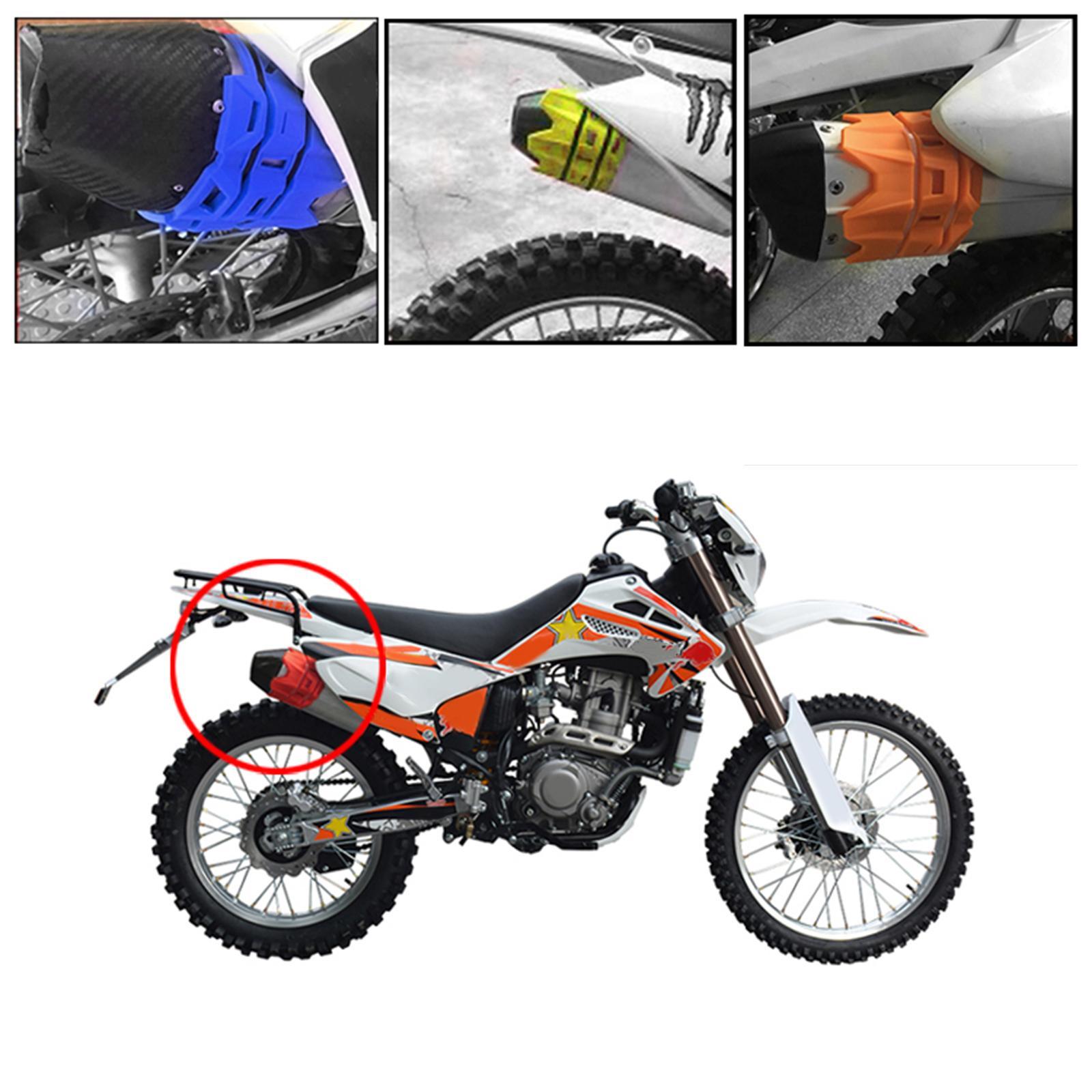 2x2 Stroke 4 Stroke Motorcycle Exhaust Protector Guard for Motorcycle
