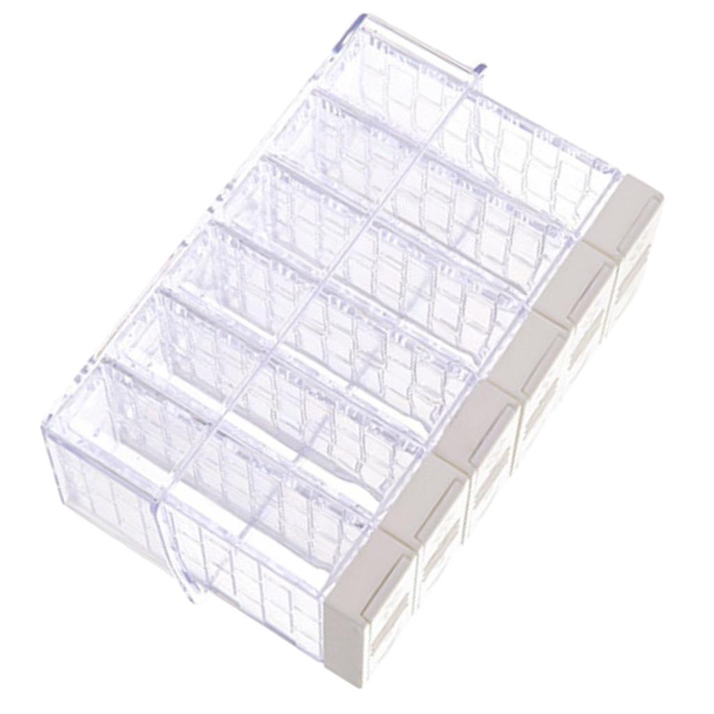 Multi-function Spice Jars Rack Condiment Pot Container Organizer White Lid