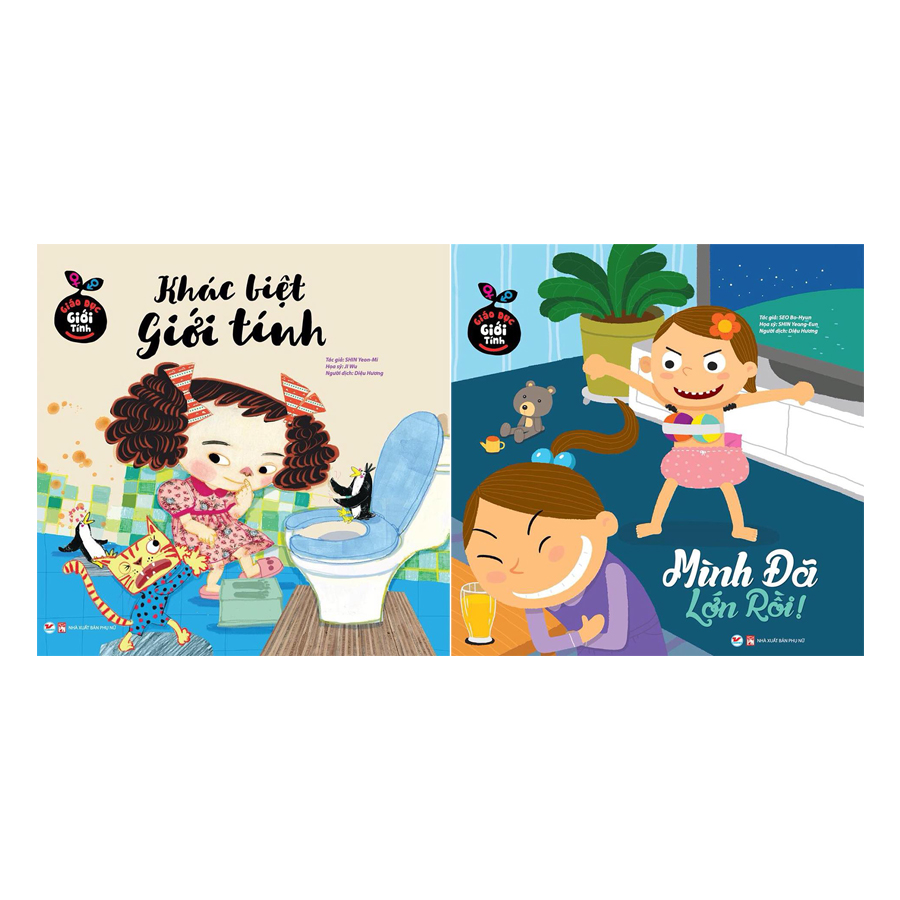 Combo Giáo Dục Giới Tính : Mình Đã Lớn Rồi + Khác Biệt Giới Tính