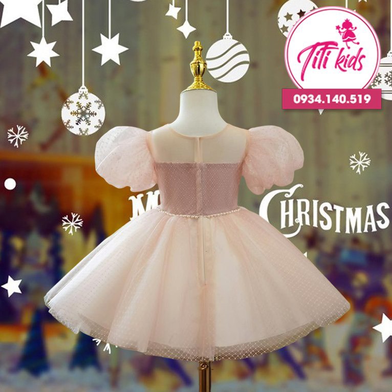 Đầm Váy Công Chúa Cho Bé Gái Dự Tiệc Cao Cấp Titikids CC217