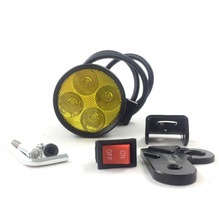 Đèn pha Led Cree trợ sáng L4 vàng 30W