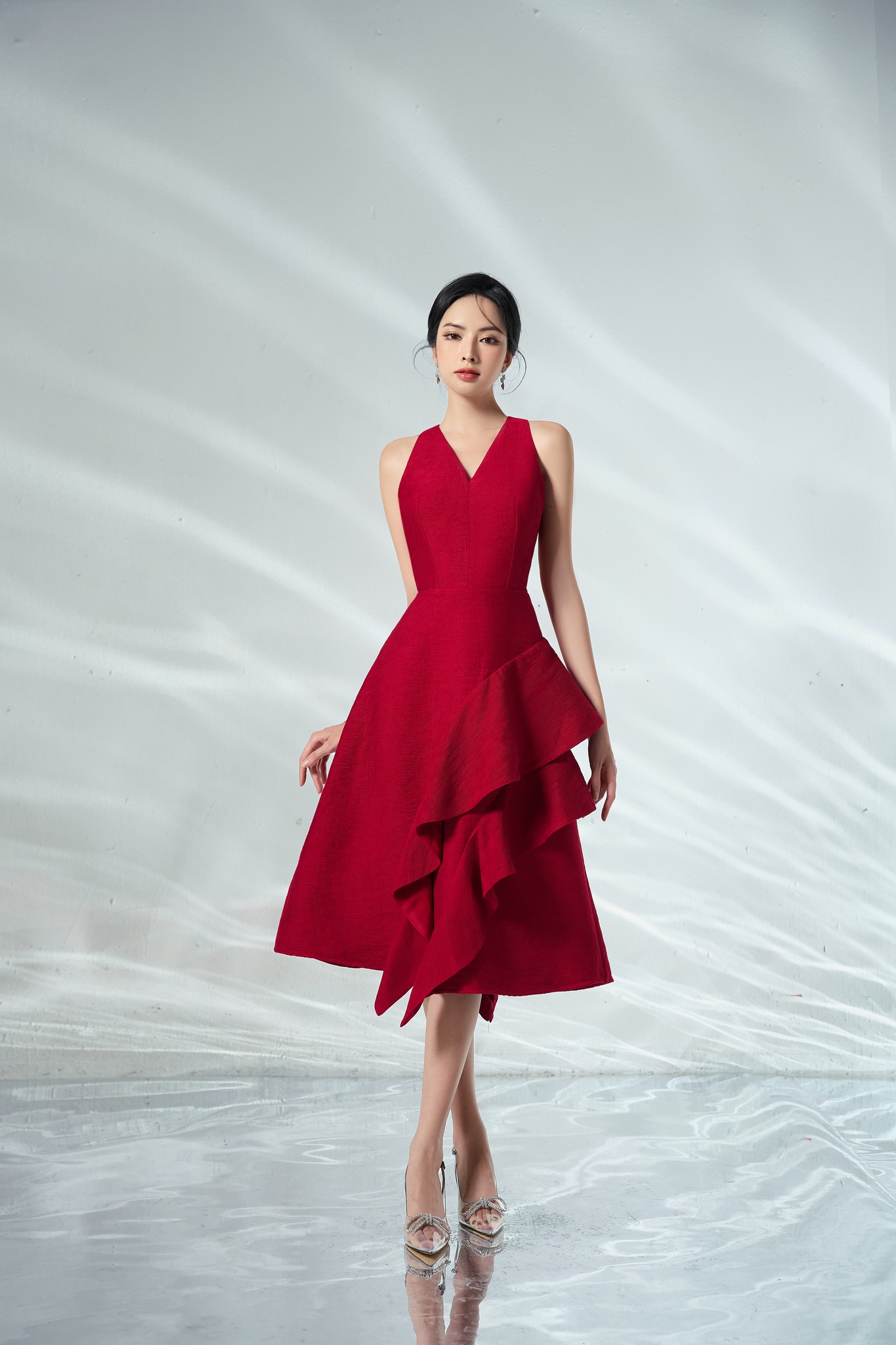 OLV - Đầm Adela Ruffle Detail Dress