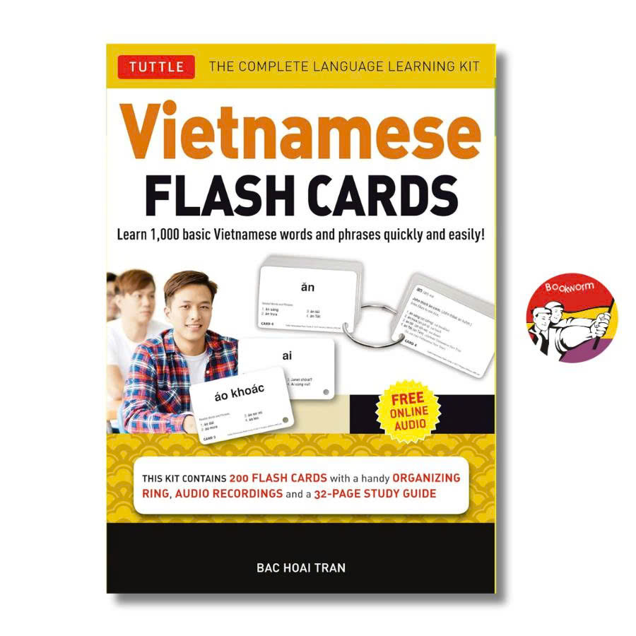 Sách - Vietnamese Flash Cards Kit: The Complete Language Learning Kit | Thẻ học Tiếng Việt
