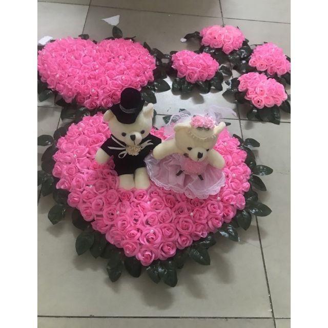 Bộ hoa xe cưới