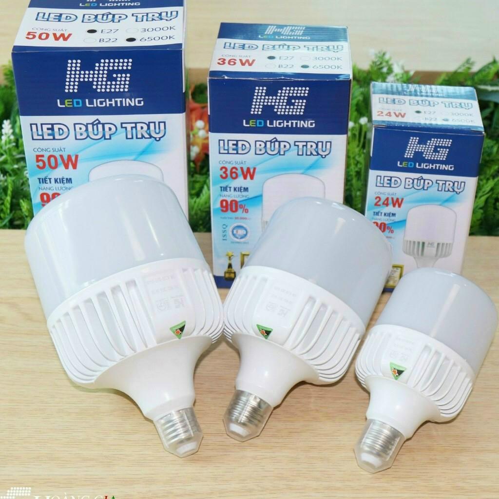 Bóng Đèn Led Trụ Thân Nhôm Cao Cấp HG 24W