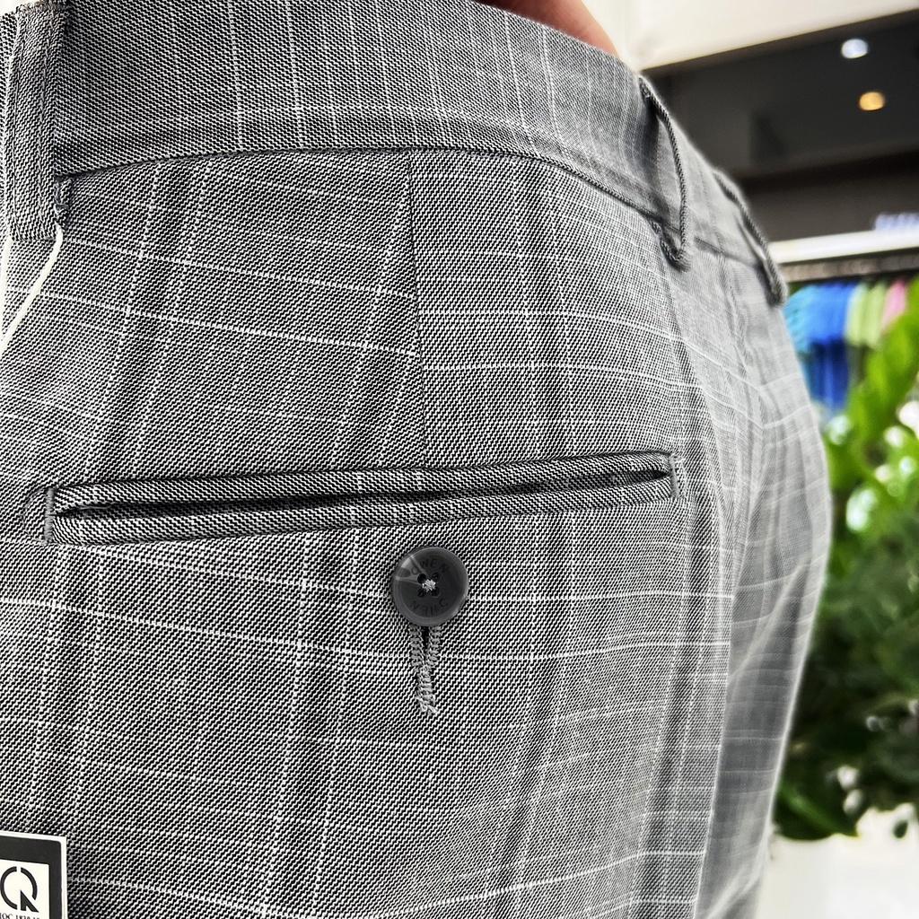 Quần short tây nam owen màu xám sáng SW231234