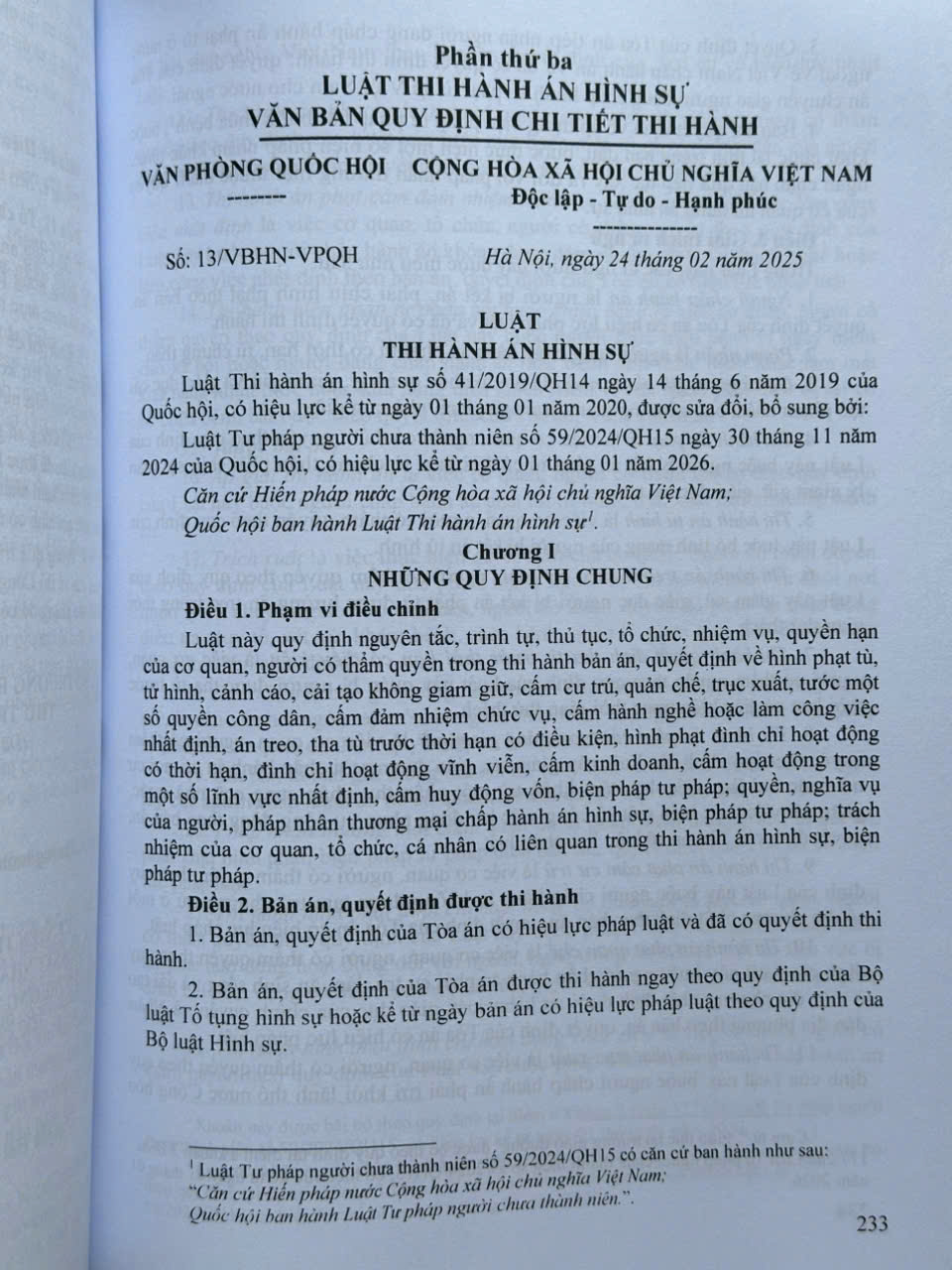 Sách Luật Tư Pháp Người Chưa Thành Niên 2025 – Hệ Thống Các Văn Bản Về Thủ Tục Tố Tụng Hình Sự Đối Với Người Chưa Thành Niên (V2640T)
