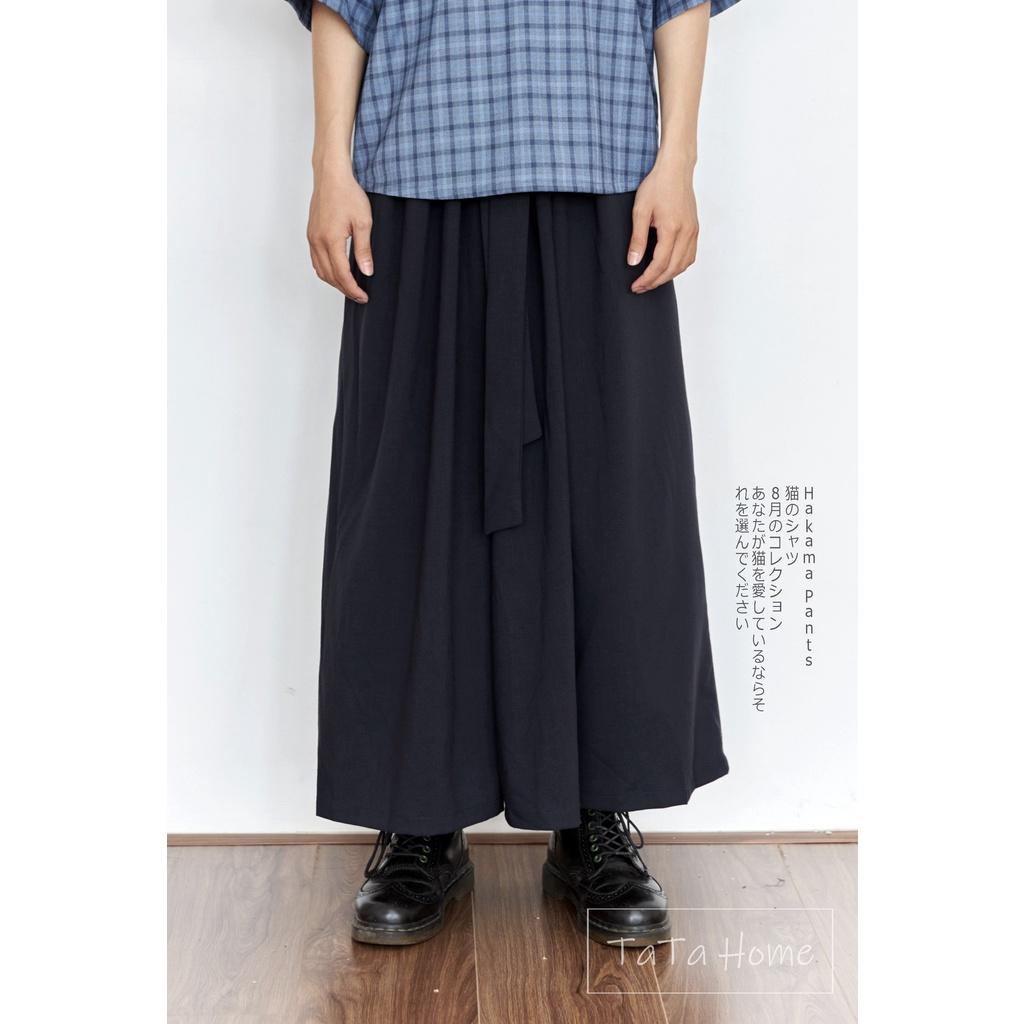 Hakama Pants - Quần ống xếp phong cách Nhật Bản