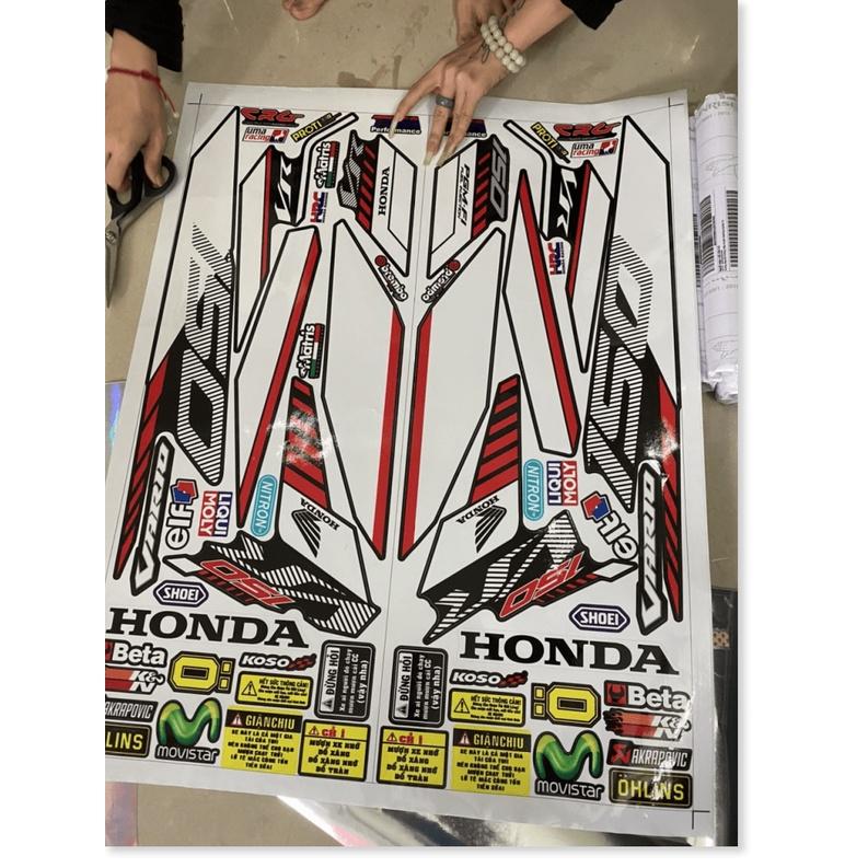 Tem rời vario 150 đen