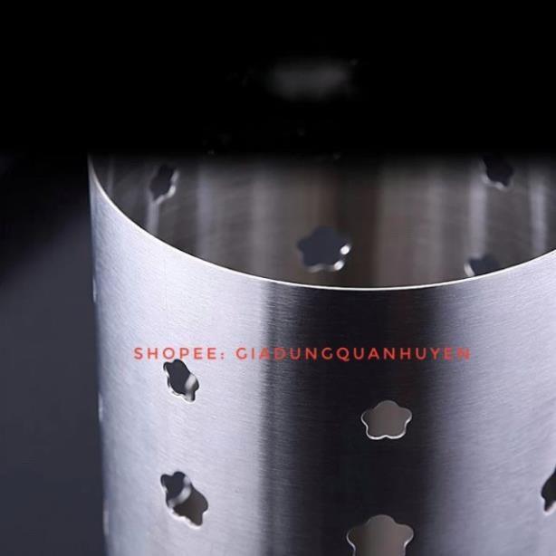 Ống cắm đũa hợp kim nhôm trống bám bẩn dầu mỡ cao cấp 2 cỡ GDTH