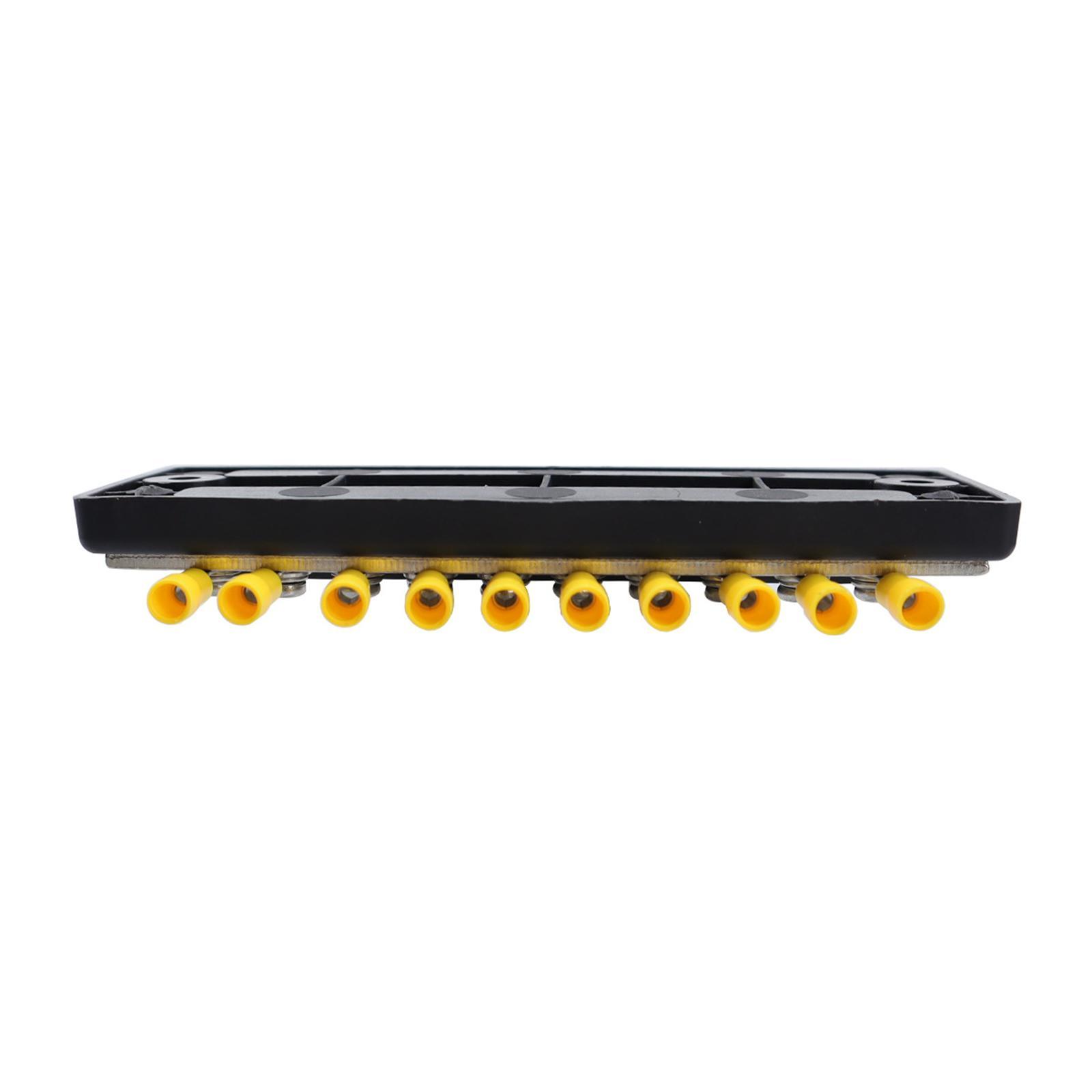 Terminal Block Dual Row Screw Terminal Strip for Vehicles Automotive RV