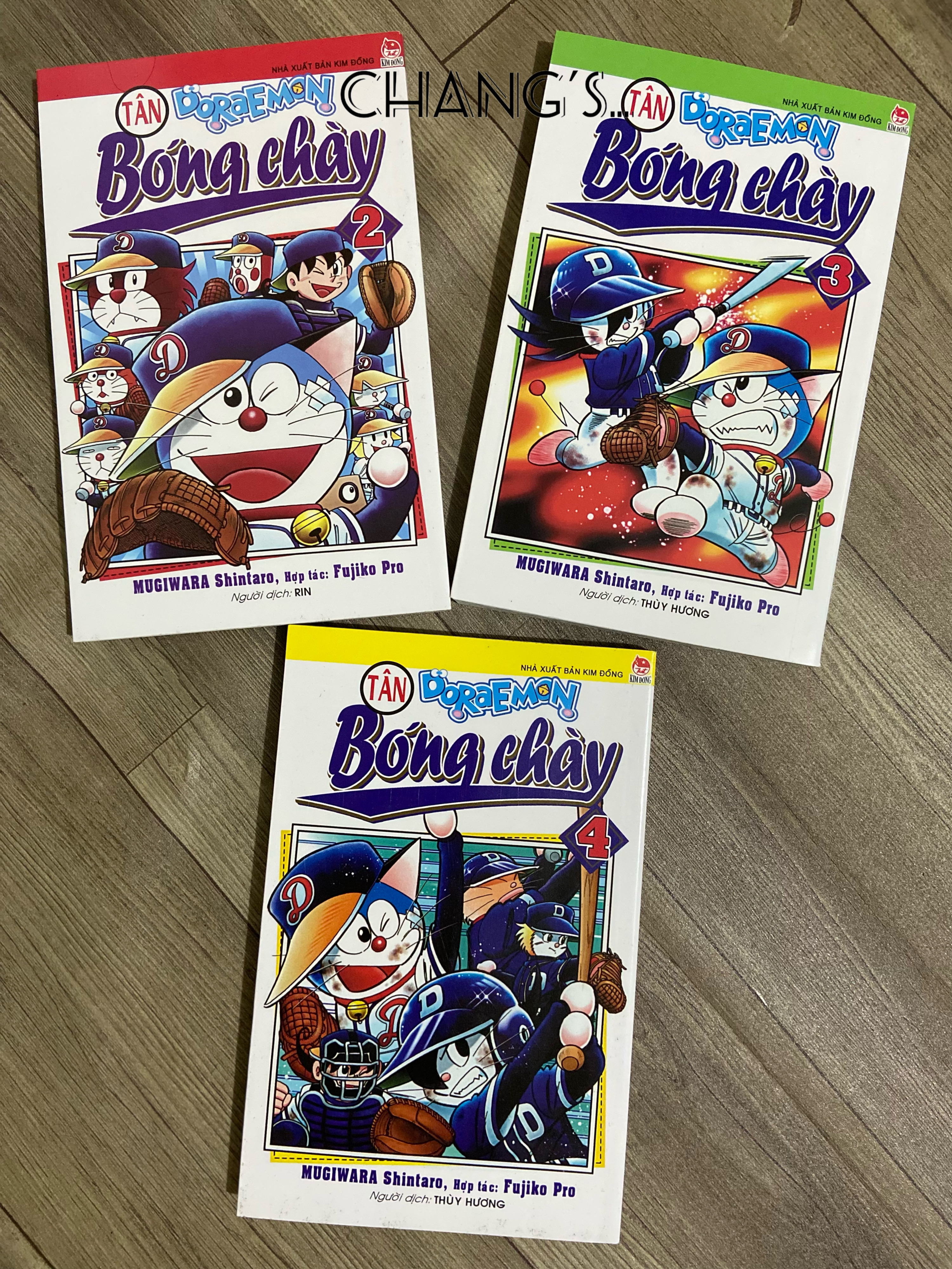 Truyện tranh Doraemon Tân Bóng chày trọn bộ 4 tập - Mới 100%