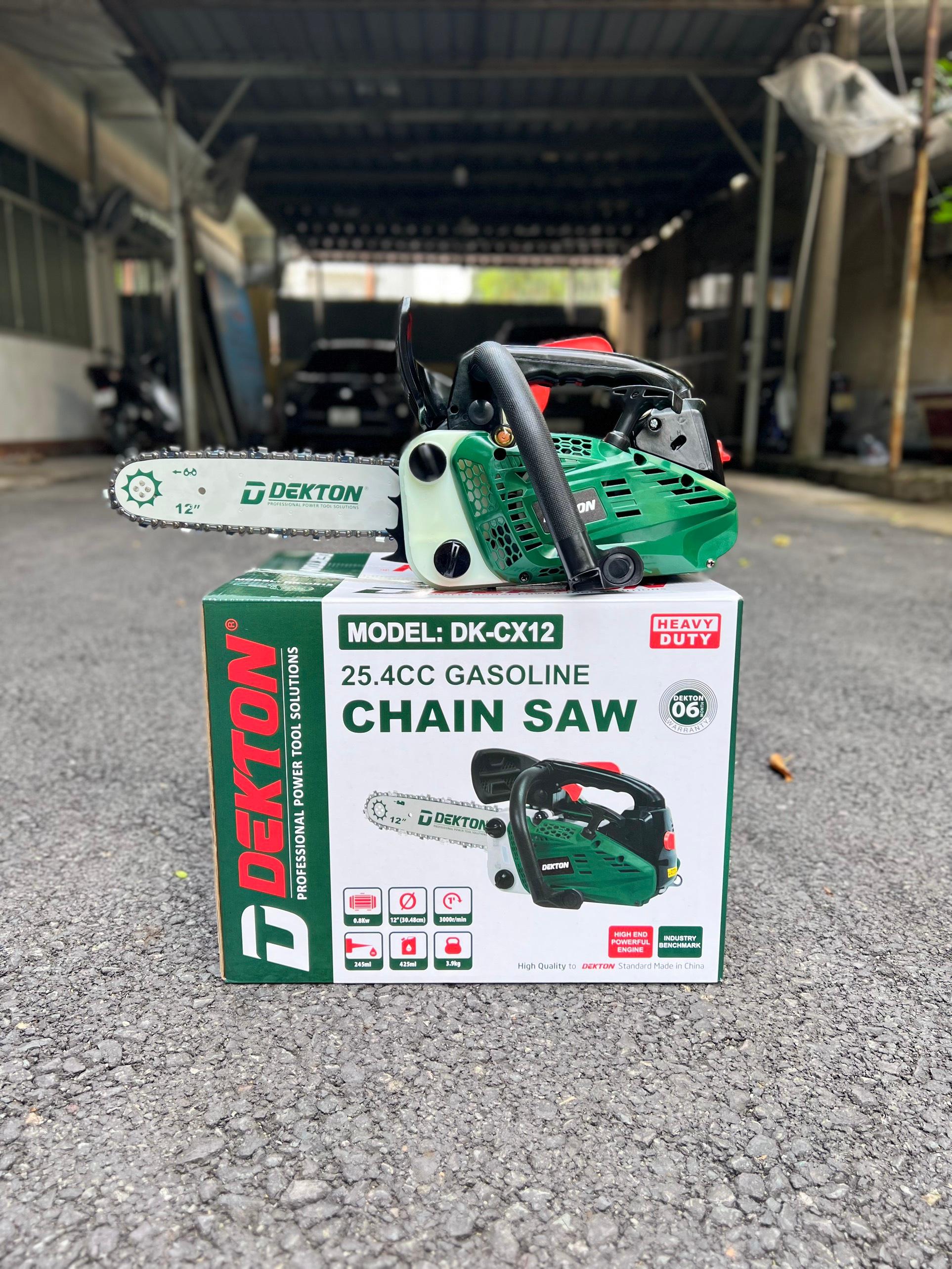 MÁY CƯA XĂNG 2 THÌ DK-CX12 DEKTON - HÀNG CHÍNH HÃNG