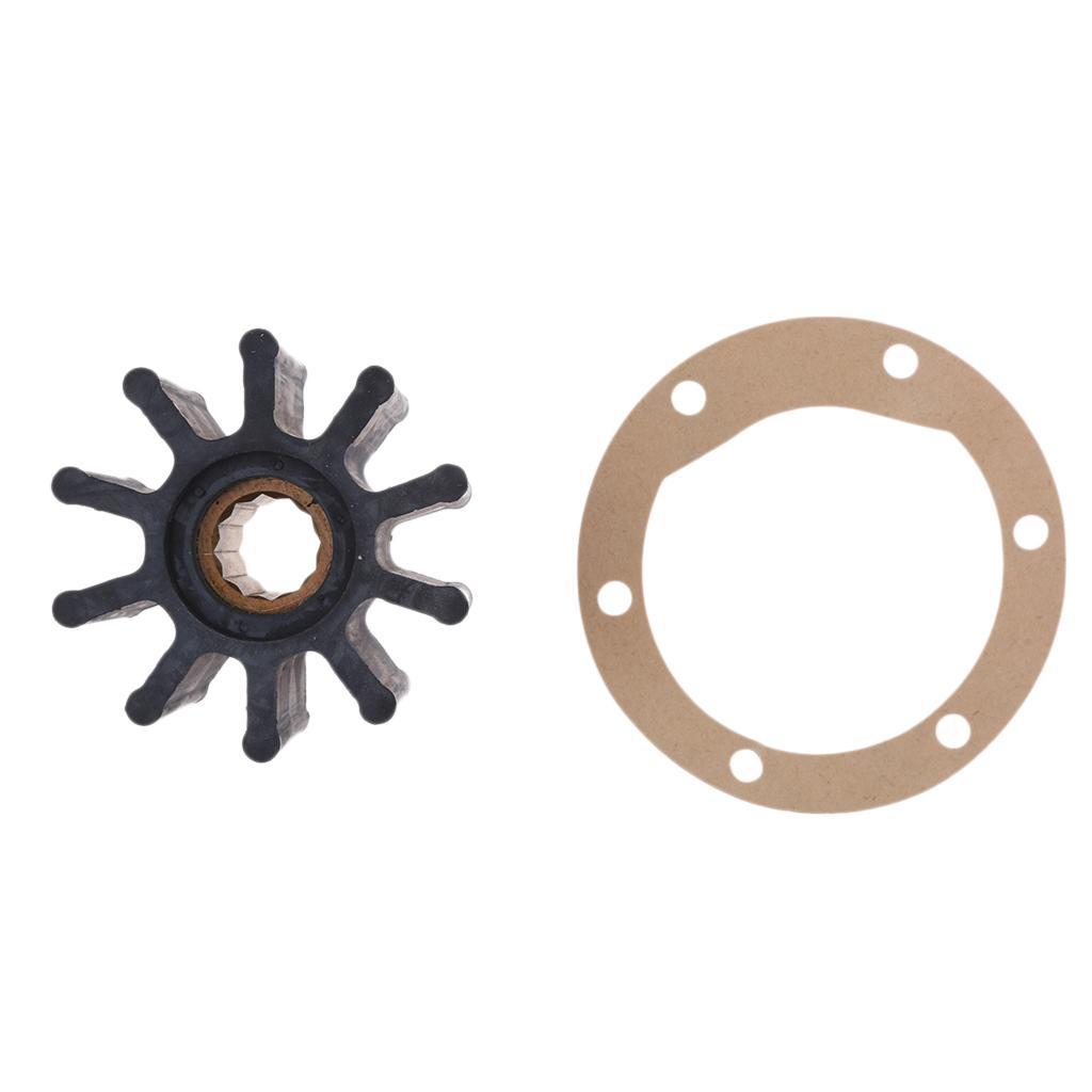 Marine Rubber Water Pump Impeller Repair Kit for Jabsco Replaces# 17937-0001
