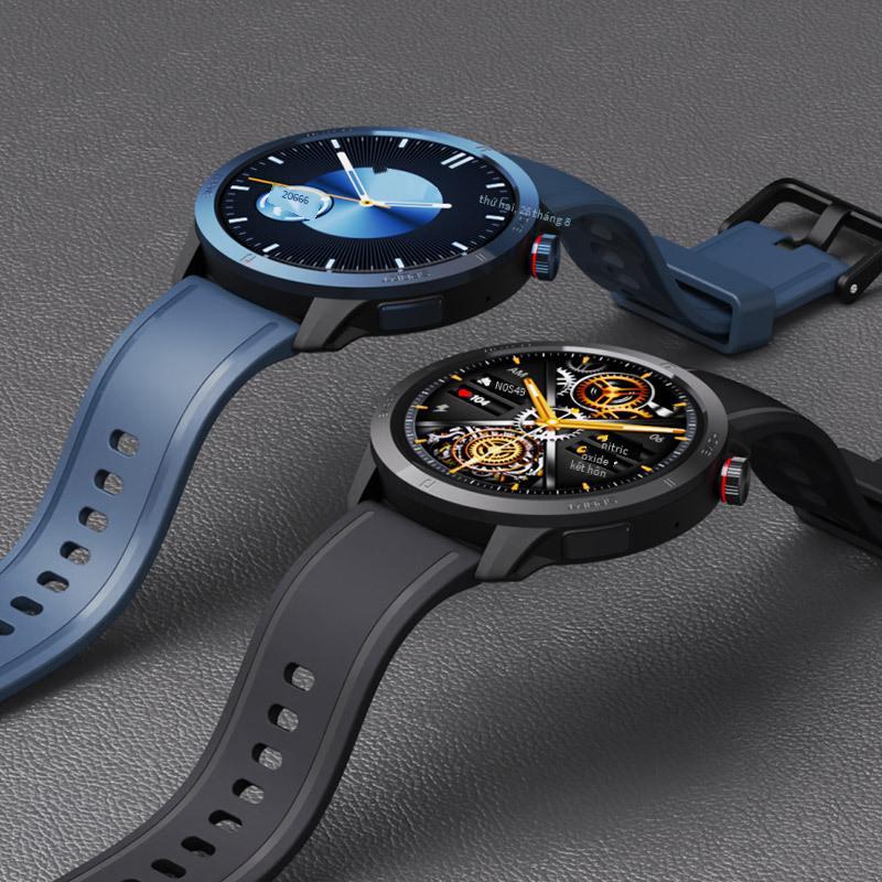 Khuyến mại Đồng hồ thông minh mới Màn hình AMOLED 1.43 inch Cuộc gọi Bluetooth Vòng đeo tay thể thao IP68 Chống nước