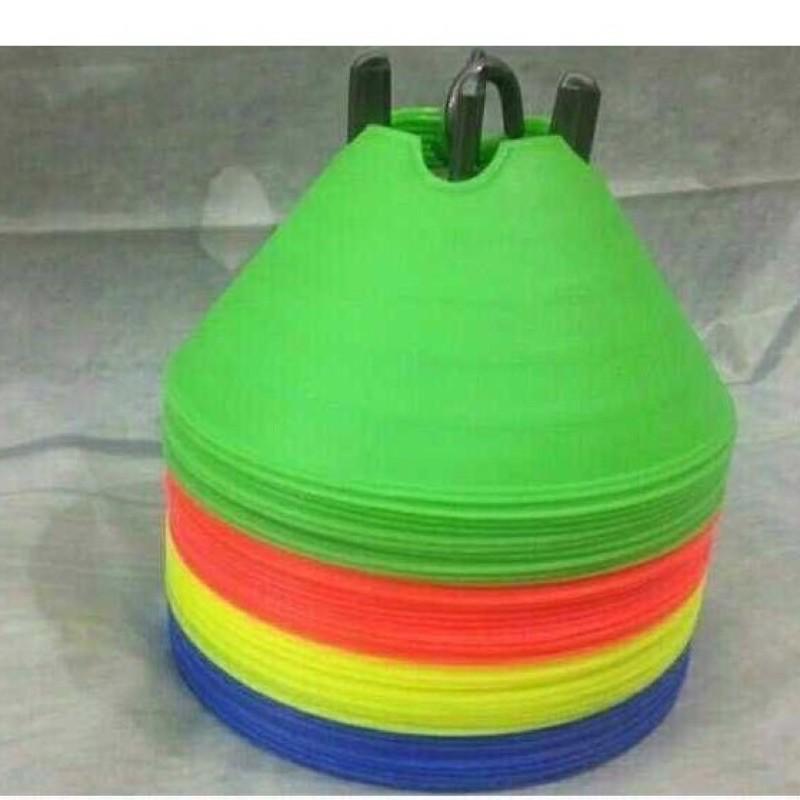 Combo 10 chiếc Cone nấm tập huấn luyện bóng đá , chiến thuật, Marker đá banh