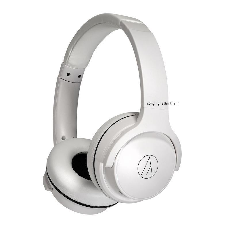 Khuyến mại Tai nghe Bluetooth Iron Triangle ATH-S220BT Tai nghe cách âm chống ồn gắn trên đầu Bass nặng Có dây và không dây Sử dụng kép