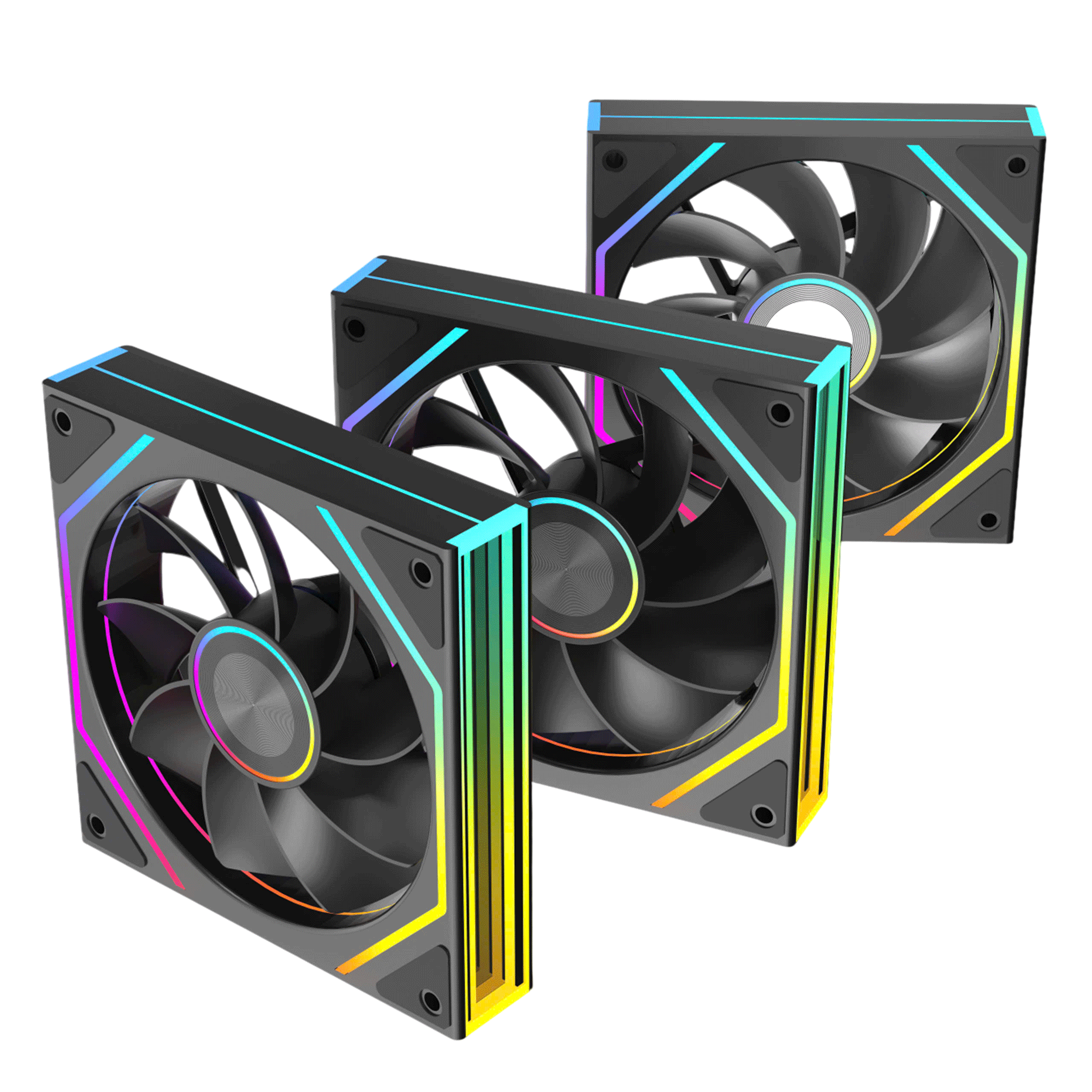 Quạt Tản Nhiệt Fan Case Led 4RS Ultra ARGB SYNC Main Đen/Trắng – Hàng Chính Hãng