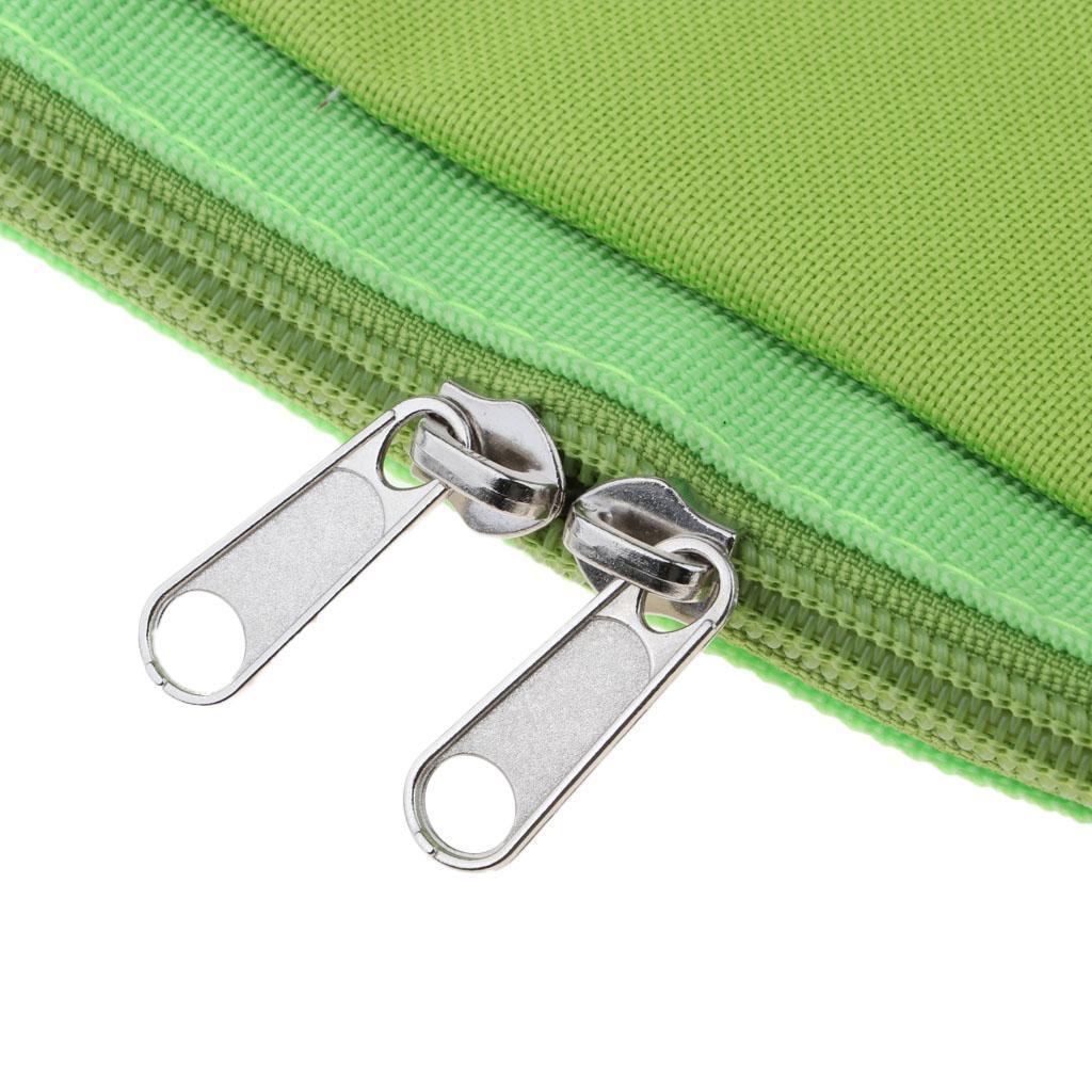 2-Pack Golf Club Bag Golf Range Pencil Pouch Portable Carry Case 5x32x127cm