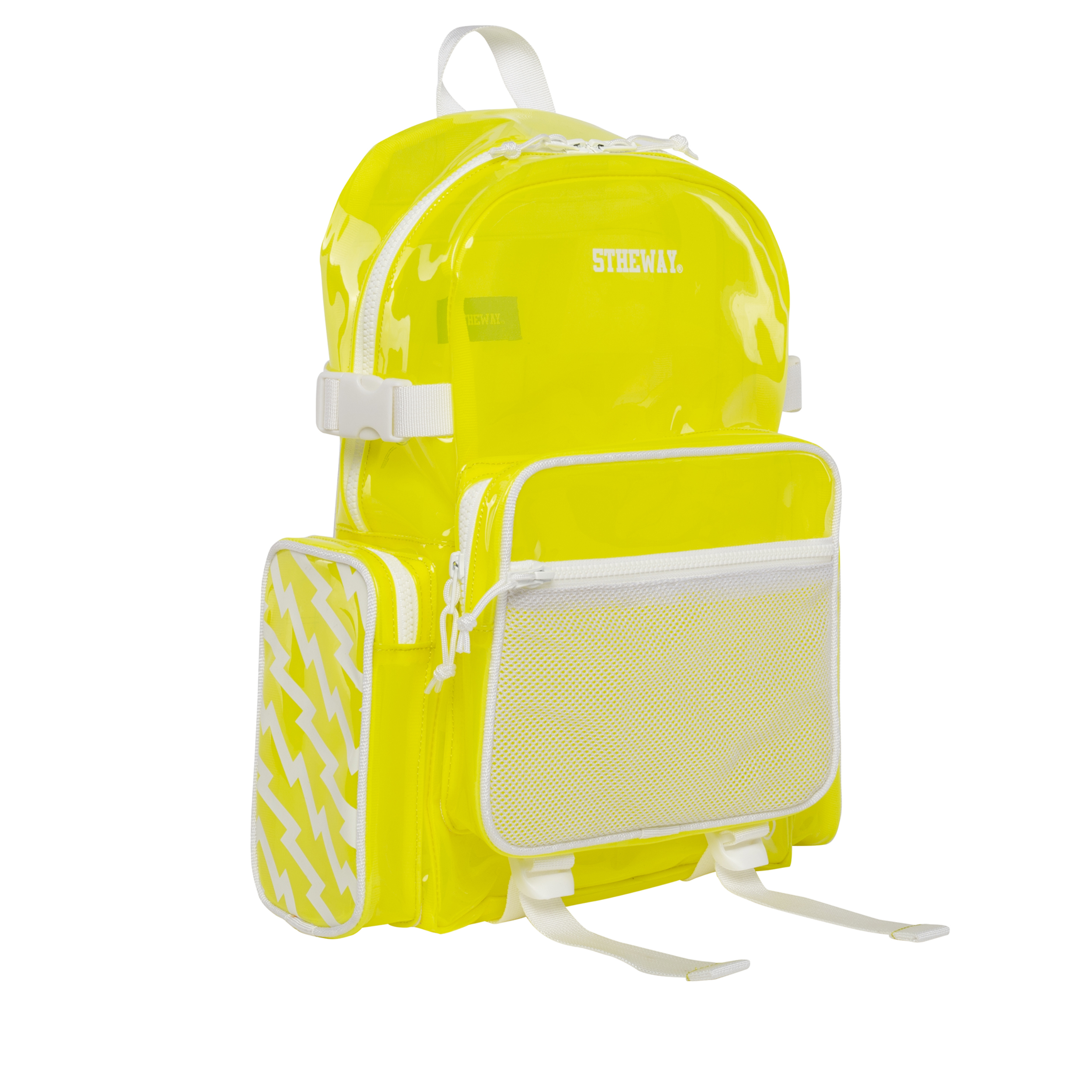 Balo 5THEWAY Trong Suốt Form Rocket Vàng aka /plastic/ ROCKET BACKPACK in YELLOW