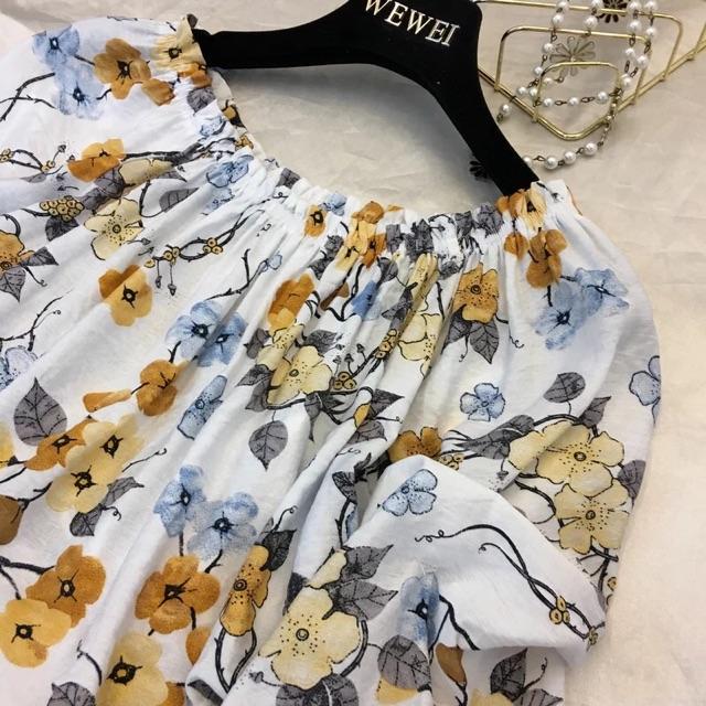 Áo hở vai hoặc cổ tròn Free size 46-65kg
