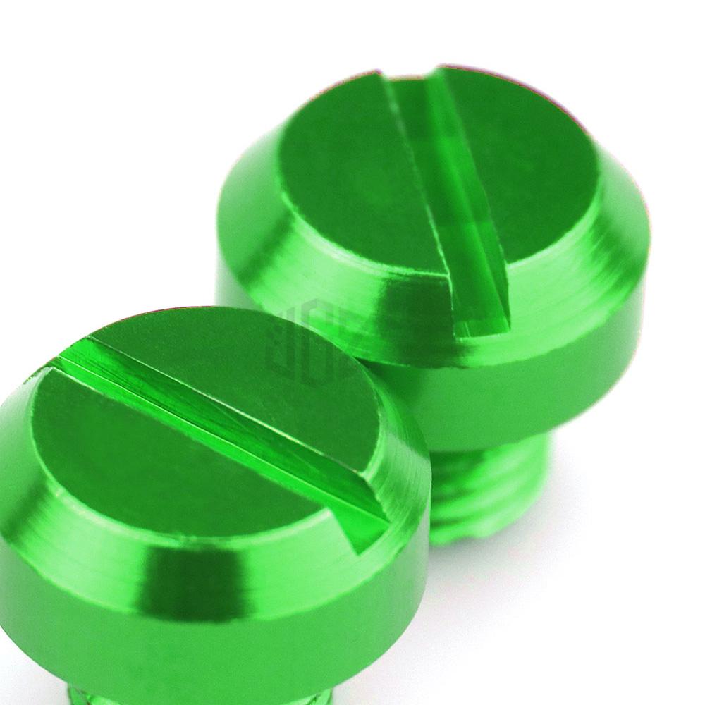 Bộ 3 Ốc Vít M10X1.25 Cho Kính Chiếu Hậu Kawasaki Z250 Z400 Z650 Z750 Z800 Z900 Z1000 Làm Từ Nhôm